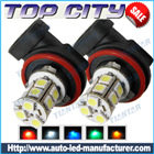 Topcity 13-SMD 5050 360-degree shine H11 Hyper Flux LED Bulbs For Fog Lights or Running Light Lamps - Fog Lights car led, Auto LED